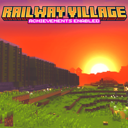 The Railway Village (Achievements On) logo