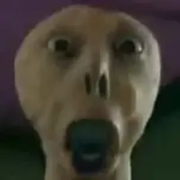 Yelling creature logo