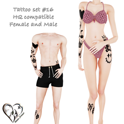 Tattoo set #16 project image
