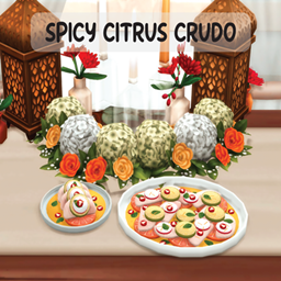 AlwaysJustJay Spicy Citrus Crudo / translation spanish by Monisims project image