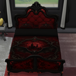 Crimson Nocturne Bedroom Set project image