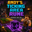 Andy's Ticking Area Rune logo