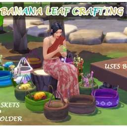 Banana Leaf Crafting Português logo