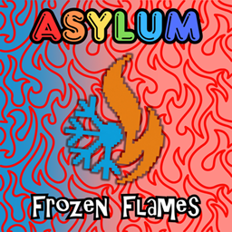 Asylum - Frozen Flames logo