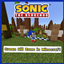 Sonic's Green Hill Zone in Minecraft. logo