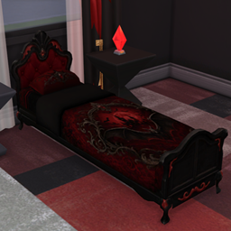 Crimson Nocturne Single Bed Base Game project image