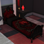 Crimson Nocturne Single Bed Base Game logo