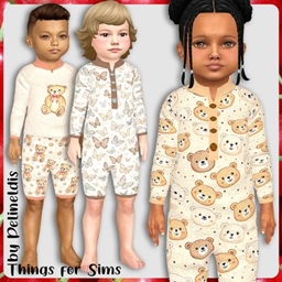 Toddler Beige Nursery Pajamas project image