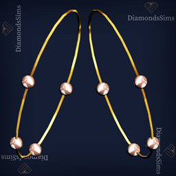 Small hoops earrings 62 by diamondssims
