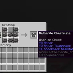 Netherite items old craft project image