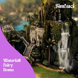 Hidden Fairy Home Beneath the Waterfall | Summer Court | ACOTAR-inspired build project image
