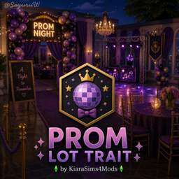 Prom Lot Trait by KiaraSims4Mods - Tradução PTBR project image