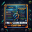 TAB & Scoreboard custom logo