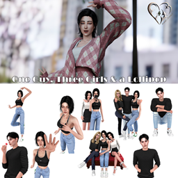 One Guy, Three Girls & a Lollipop project image