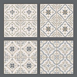 The Olive & Azure Manor – Heritage Floor Tile Collection project image