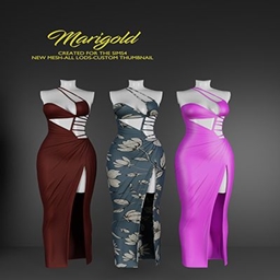 MARIGOLD TS4 SOFIA LONG DRESS logo