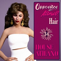 "Opposites Attract" Hair | A 1980s inspired Womens Hairstyle #34 project image