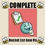 COMPLETE Bucket List Goal Fix logo