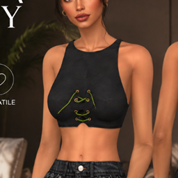 LIVIA LACE CROP TOP project image