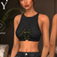 LIVIA  LACE CROP TOP logo