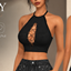 SELENE HALTER TOP logo