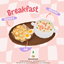 XiaoFuuu Thumb-Sized Sheng Jian Bao & Shrimp Congee Breakfast Set_Custom Food Recipe/ translation spanish by Monisims logo
