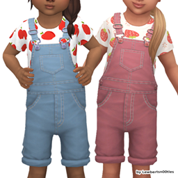 [Toddler] Fruity Overalls  project image