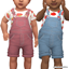  [Infant] Fruity Overalls logo