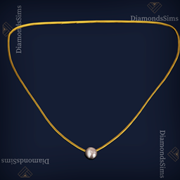 Pearl necklace 97 by diamondssims logo