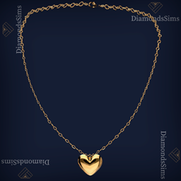 Heart pendant 55 by diamondssims logo
