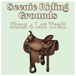 Scenic Riding Grounds | Lot Trait by babybeesims / Spanish translation by GatamolLunastra project image