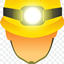 Mine helmet  logo
