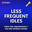 Less Frequent Idles logo