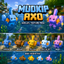 Mudkip axolotl! logo