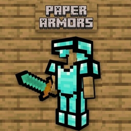 Paper armors for Minecraft 1.21 — Textures screenshot
