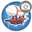 Create: Aeronautics Flashback logo