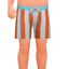 TODDLER SWIM SHORTS - Dopamine Splash logo