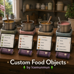 Custom Food Objects by Icemunmun - Tradução PTBR project image