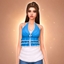 TS3 Boho Lacy Top logo