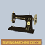 Sewing Machine Decor logo