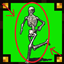 One in 2000 Skeleton logo