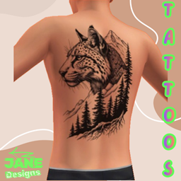 Jane Tattoos JTS1125 - Basegame Compatible project image