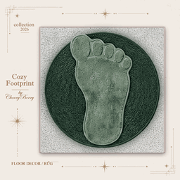 Cozy Footprint Round Rugs project image