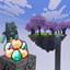 Randomized sky island logo