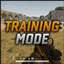 Training mode logo