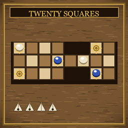 Twenty Squares — The Royal Game of Ur logo