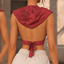 Scarlett Hooded Crop Top logo