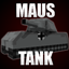Panzer VIII Maus Tank totem logo