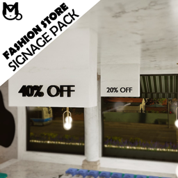 Fashion Store Sign Pack logo