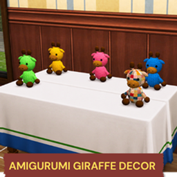 Amigurumi Giraffe Decor project image